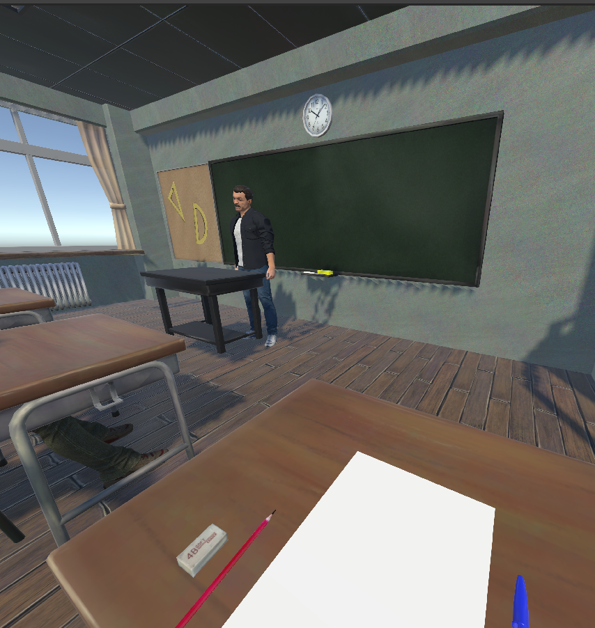 Classroom Speaking VR activity