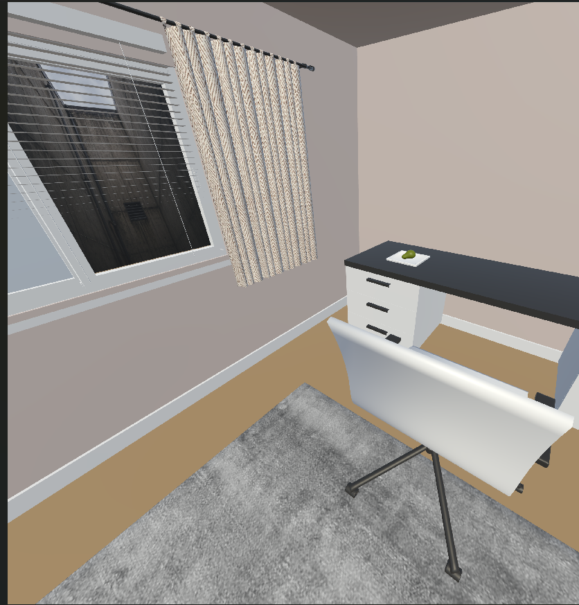 Claustrophobia VR environment